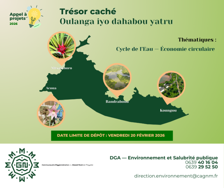 Mayotte, appel à projets, CAGNM,