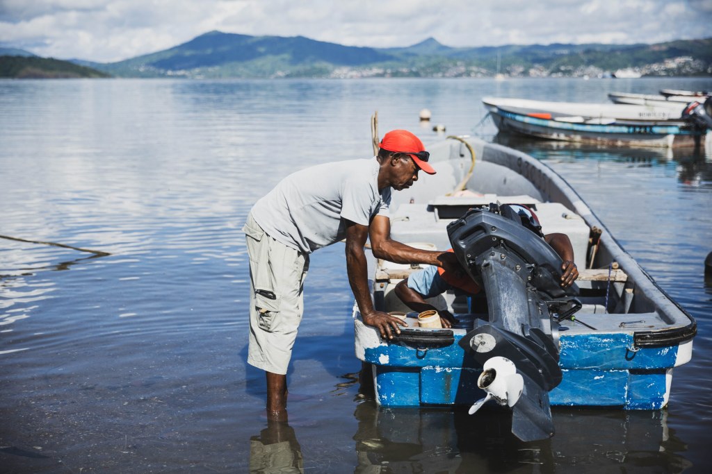 pêche, pêcheurs, bateau, Mayotte, Four à Chaux.