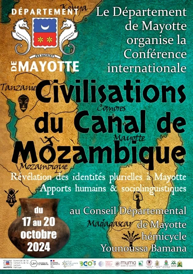 Mamoudzou accueille deux rendez-vous culturels sur les civilisations du canal de Mozambique du 23 au 25 octobre 2026