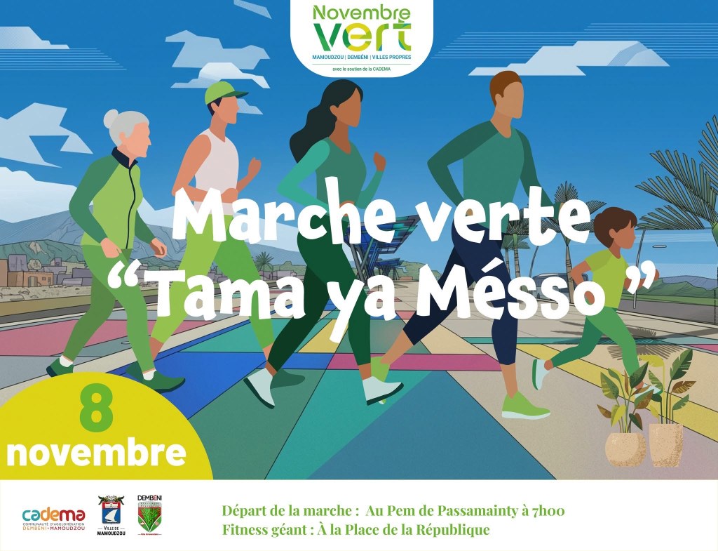 La CADEMA lance la 4ᵉ édition de Novembre Vert avec la Marche verte le 8 novembre 2026 (copie)