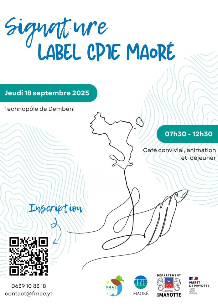 FMAE, CPIE, label, signature, Mayotte
