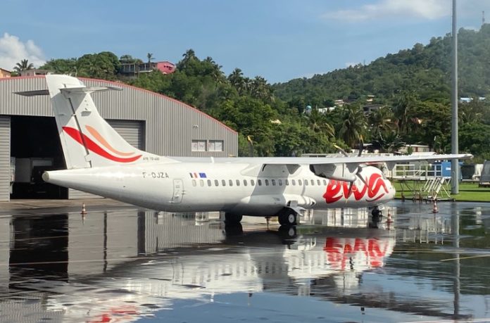 Mayotte, avion, EWA Air,