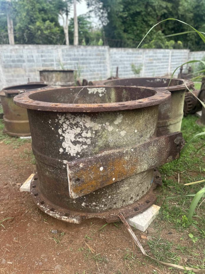 Mayotte, patrimoine, restauration, machinerie usine sucrière,