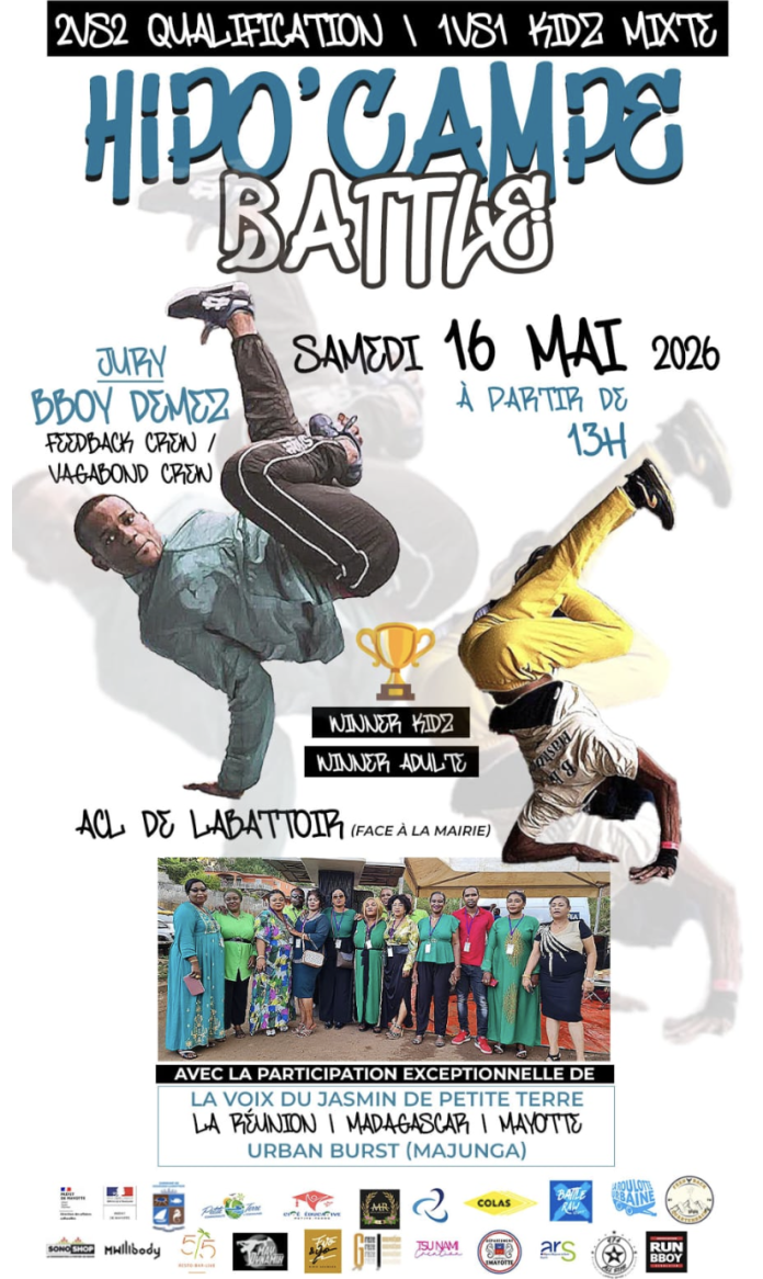 Mayotte, danse, battle,